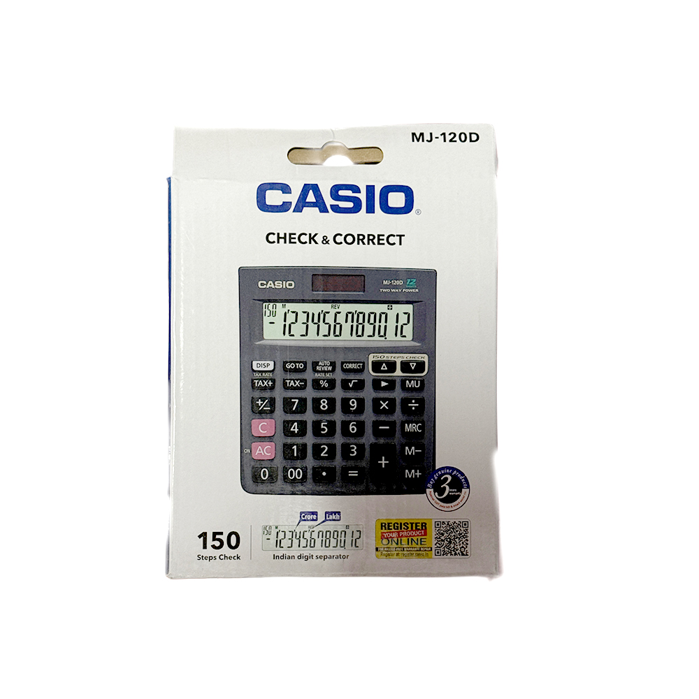 Casio MJ-120D Desktop Calculator