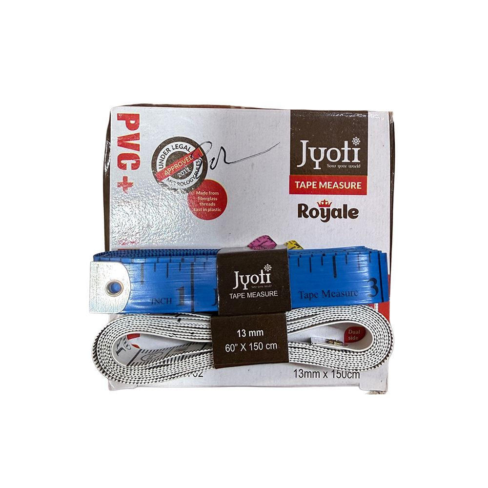 Jyoti Fiberglass Multicolor Measuring Tape
