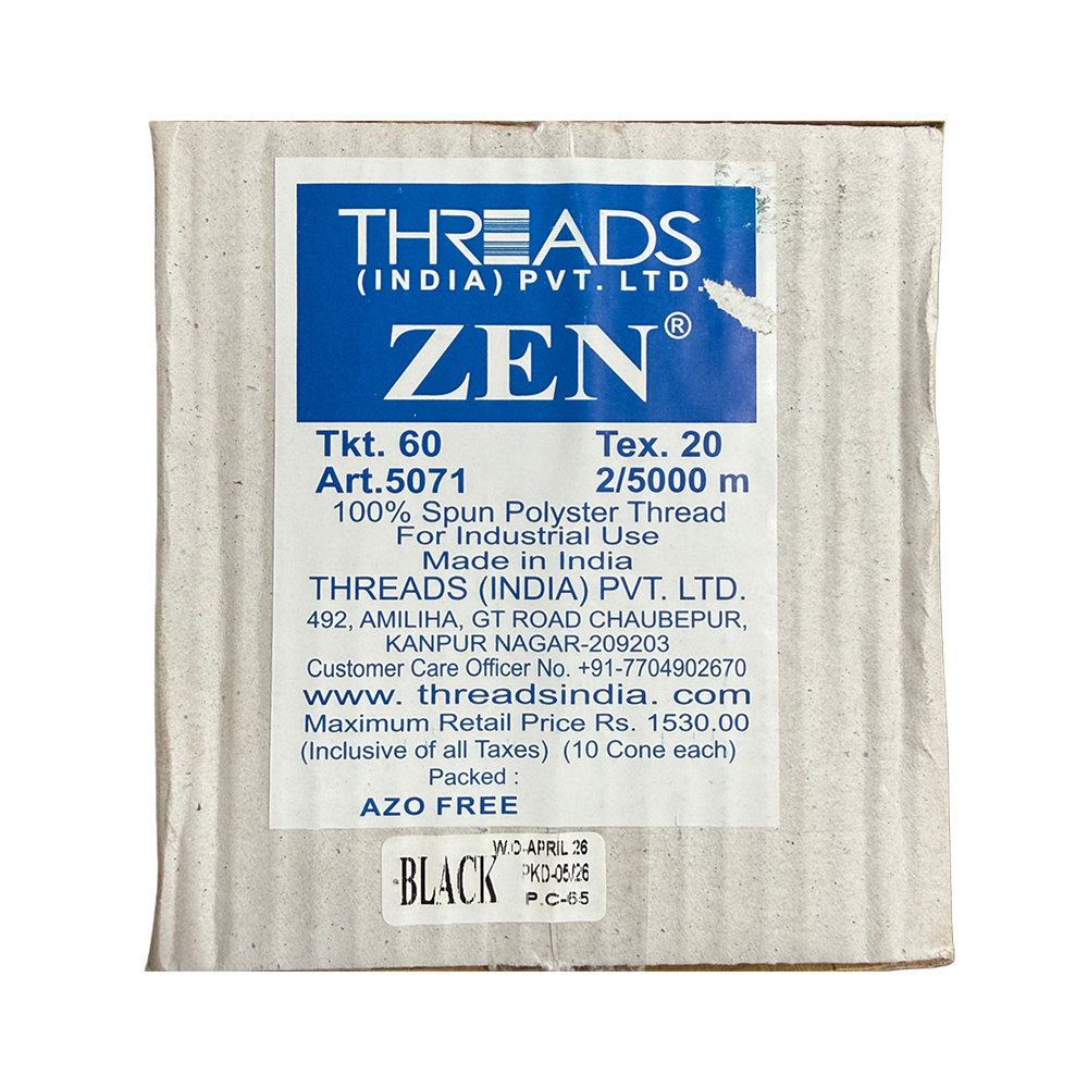 Threads India 5000m Sewing Thread Cones